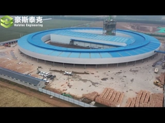 Beweglicher Dreh- Tunnel-Brennofen für Selbst-Clay Brick Manufacturing Plant