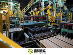 Vollautomatische Roboterstapelmaschine Tonziegel Extruder mit Leistung 16.5Kw